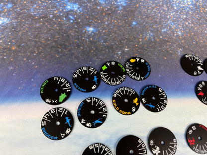 Rebel Acrylic Squadron Tokens for Base Armada and RR