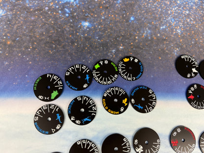 Rebel Acrylic Squadron Tokens for Base Armada and RR
