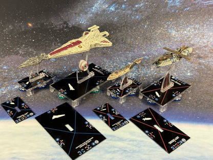 ARC Acrylic Ship Tokens by Admiral Tater