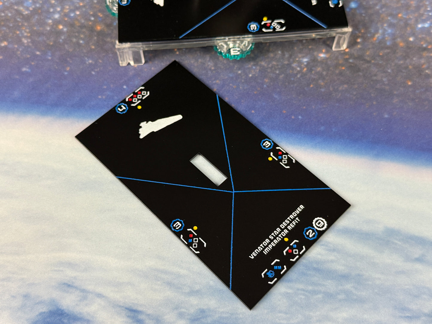 ARC Acrylic Ship Tokens by Admiral Tater