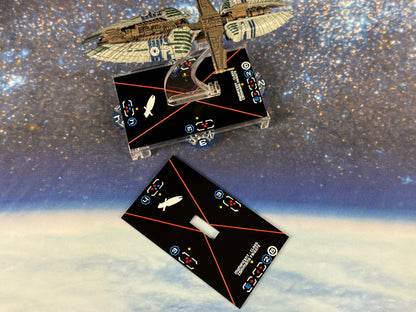 ARC Acrylic Ship Tokens by Admiral Tater