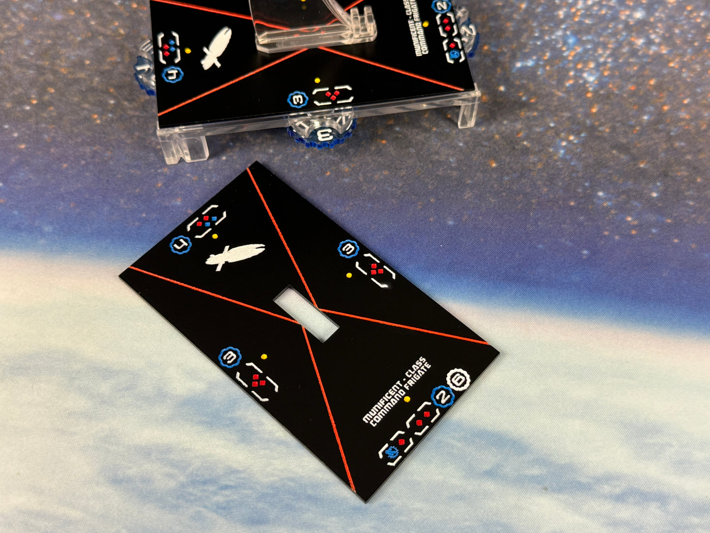 ARC Acrylic Ship Tokens by Admiral Tater