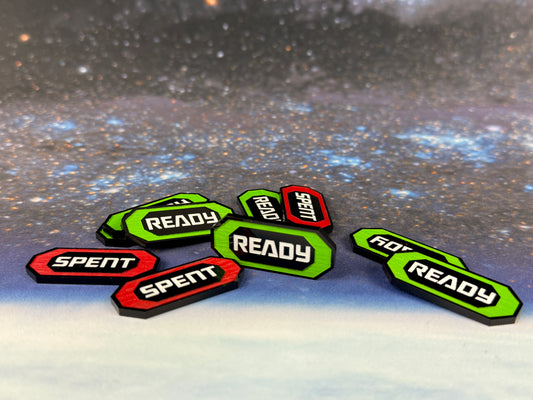 Custom Double-sided Action Reminder Tokens