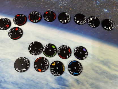 Rebel Acrylic Squadron Tokens for Base Armada and RR