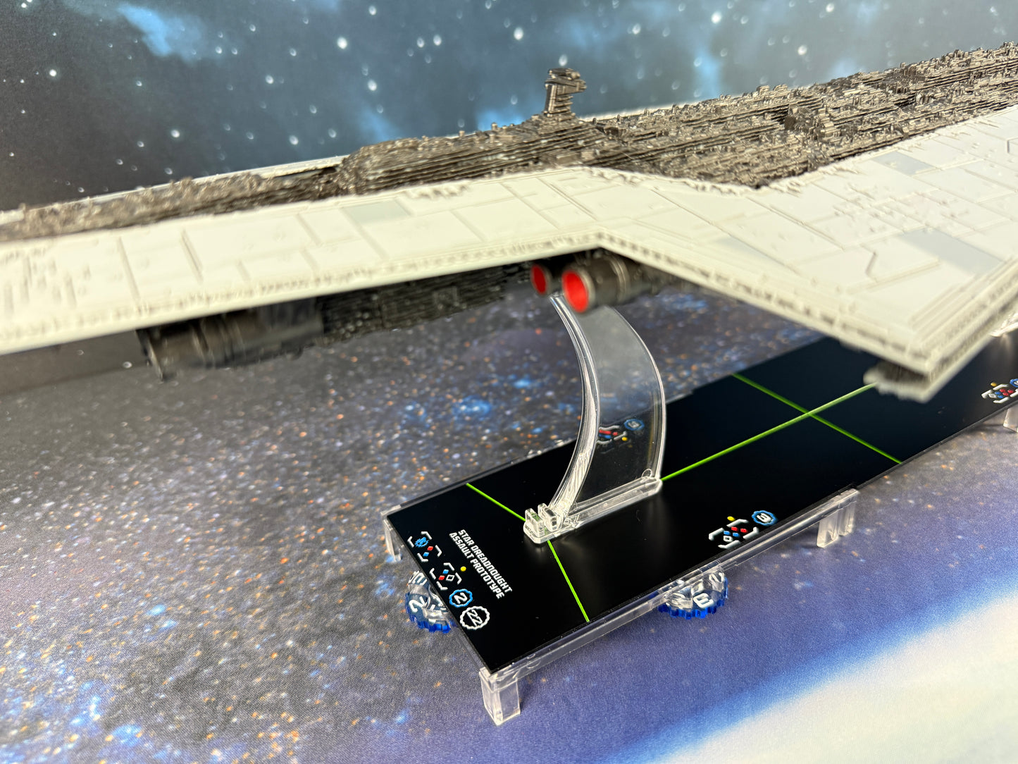 Original Acrylic Armada Ship Tokens