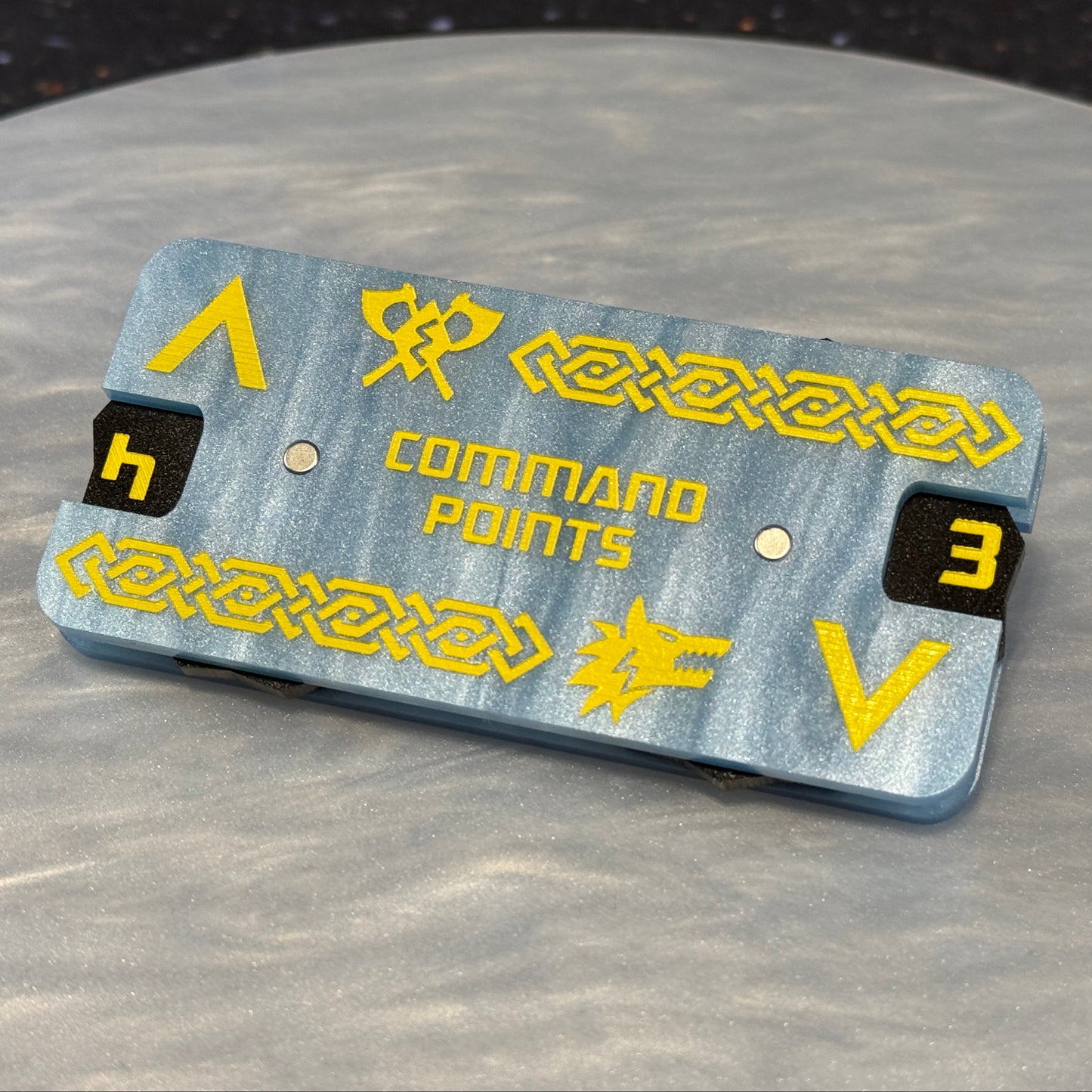 Command Point Dial with Faction Designs