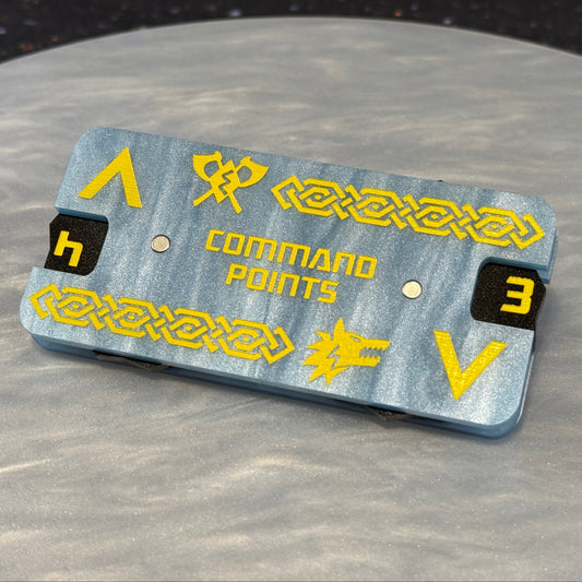 Command Point Dial with Faction Designs