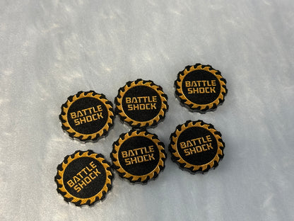 Custom Battle Shock tokens