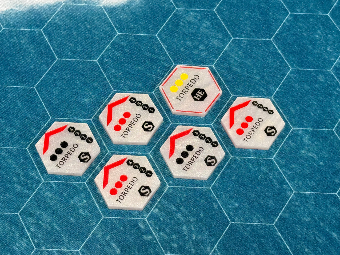 Torpedo Tokens - Double Sided Set of 20