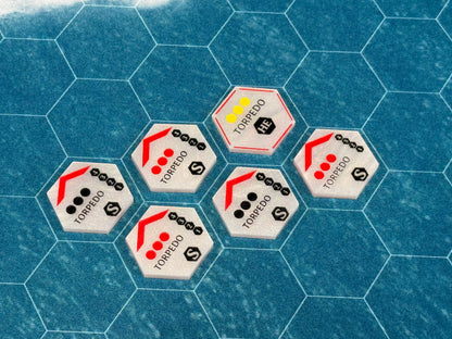 Torpedo Tokens - Double Sided Set of 20
