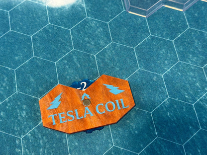 Tesla Coil Damage Trackers