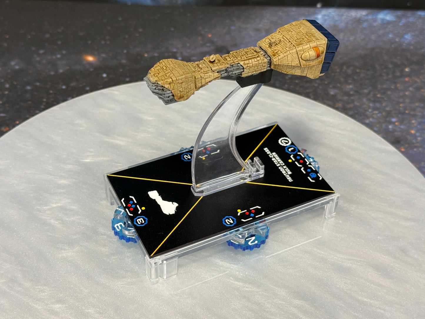 Nexus Acrylic Armada Ship Tokens