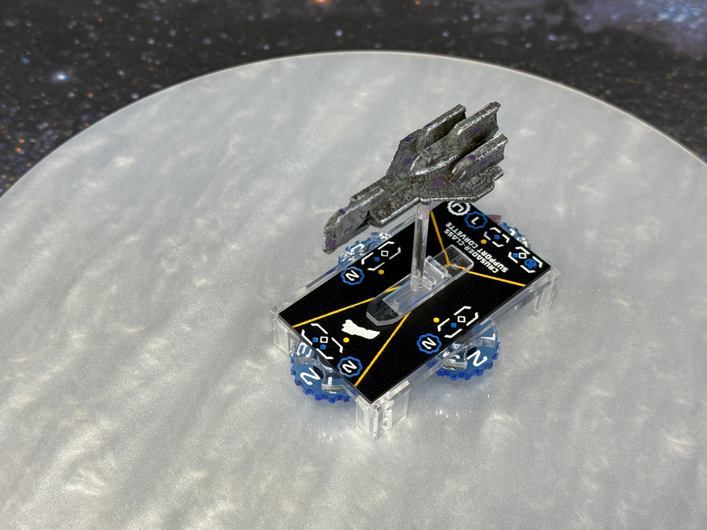 Nexus Acrylic Armada Ship Tokens