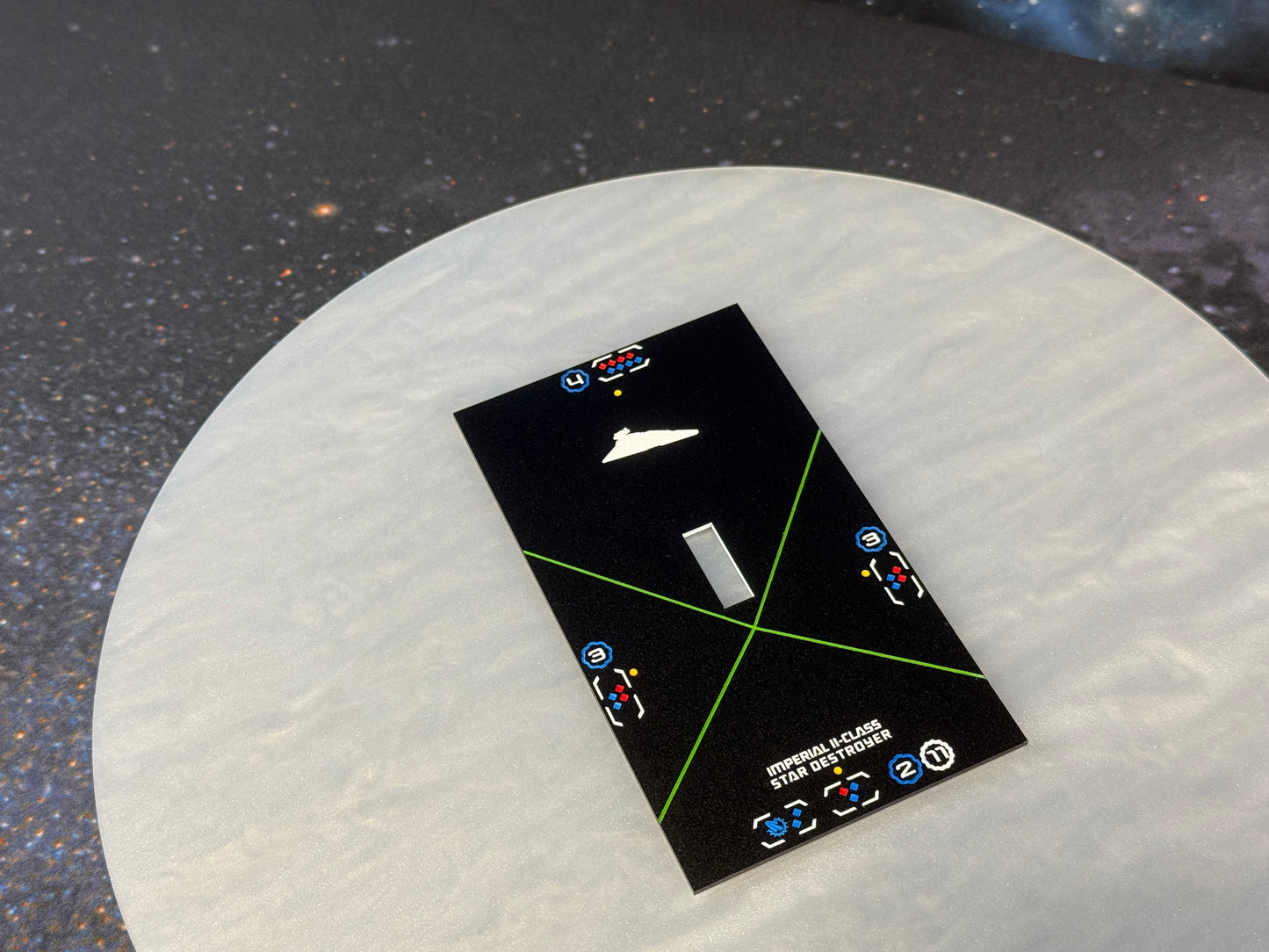 Original Acrylic Armada Ship Tokens