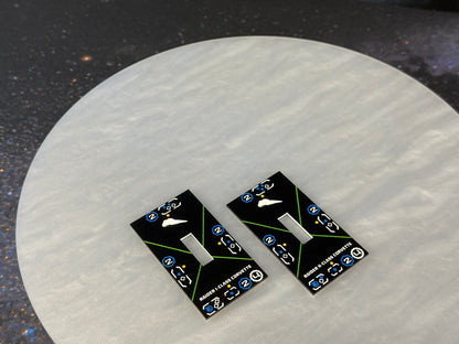 Original Acrylic Armada Ship Tokens