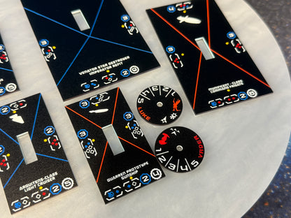 ARC Acrylic Ship Tokens by Admiral Tater
