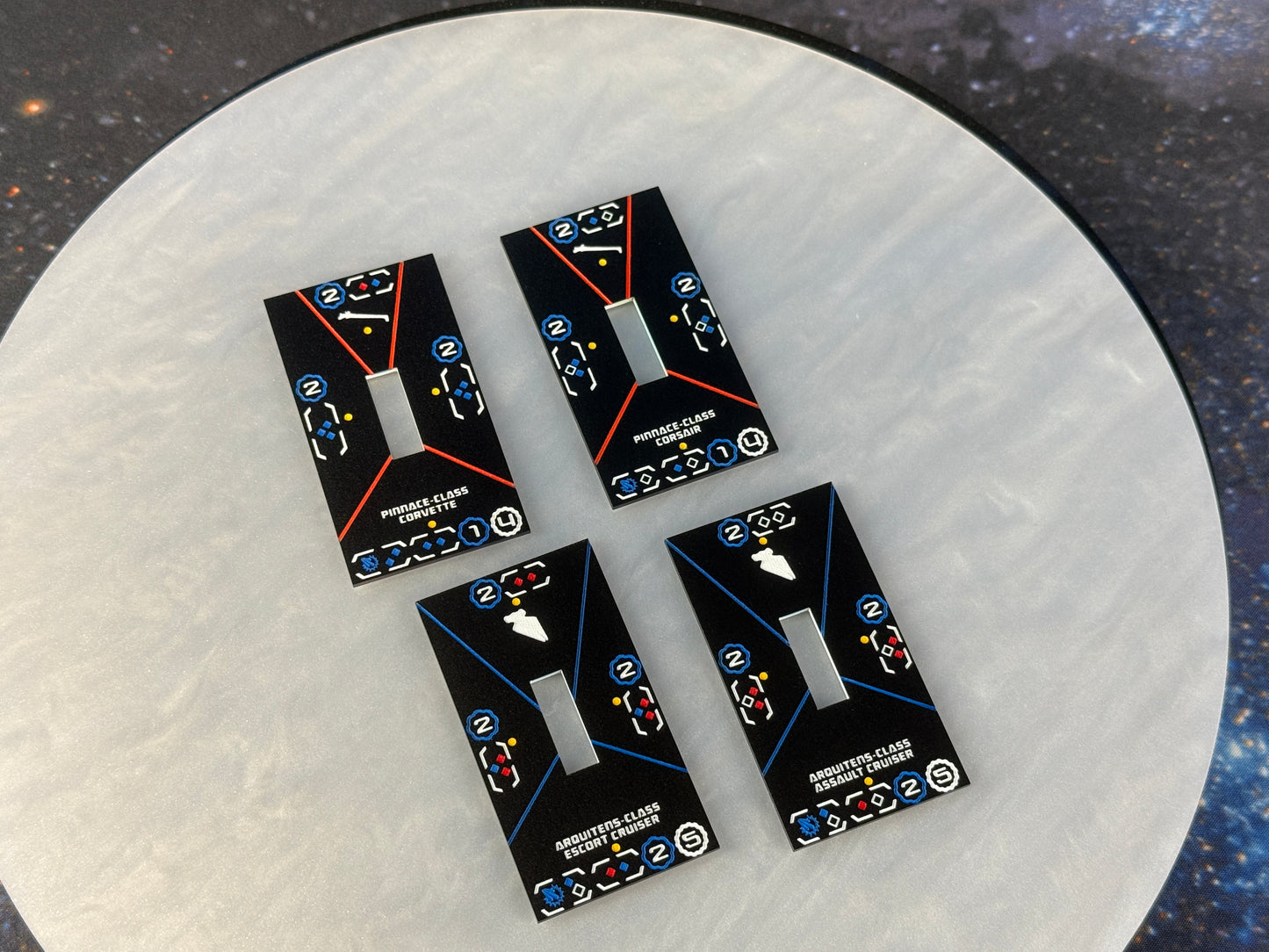 Armada Legacy Acrylic Ship Tokens