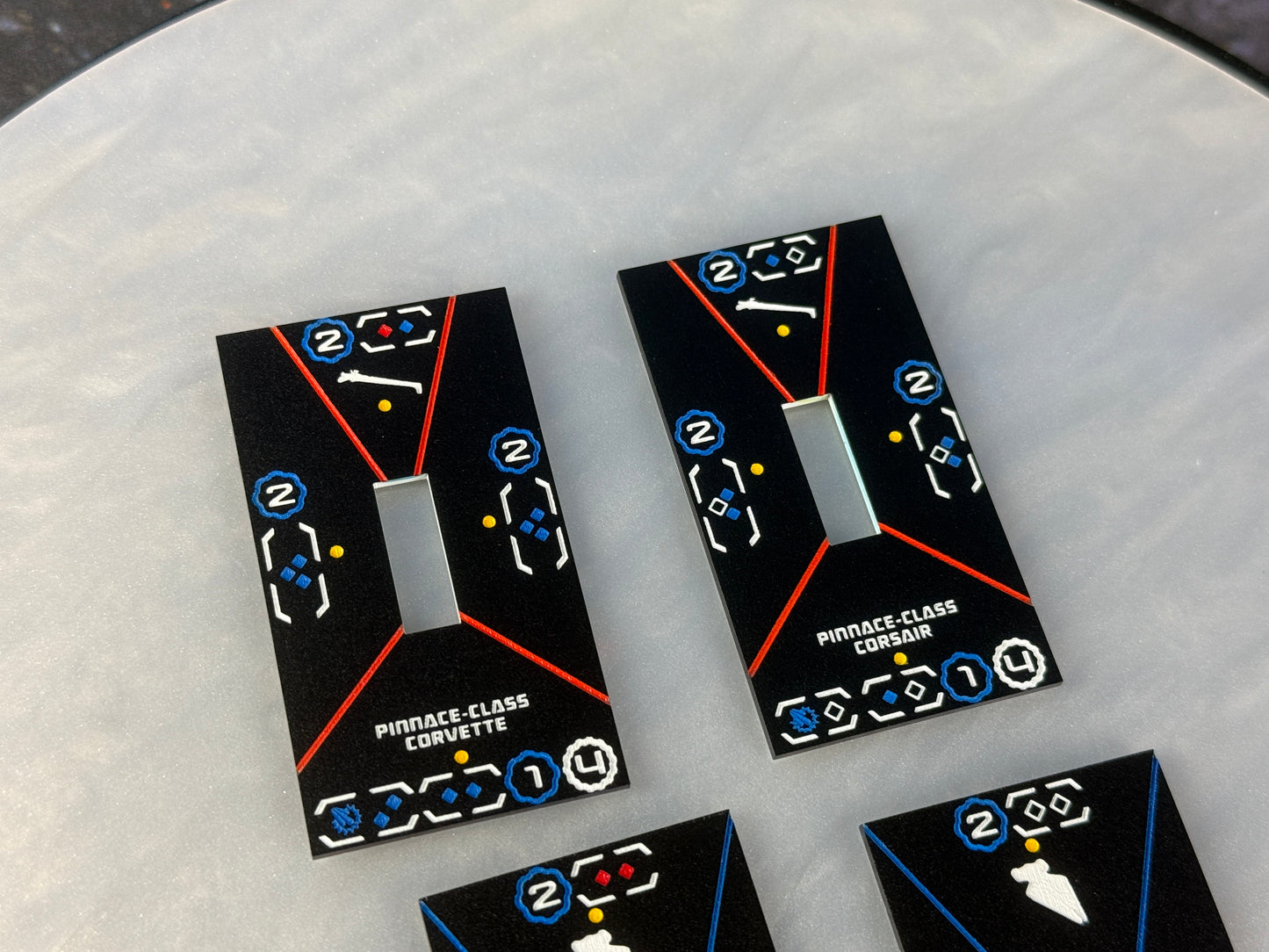Armada Legacy Acrylic Ship Tokens