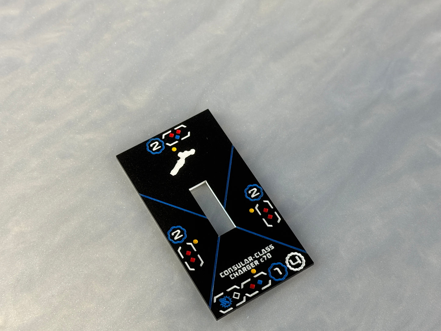 Original Acrylic Armada Ship Tokens