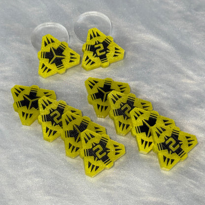 Suppression Tokens - set of 10