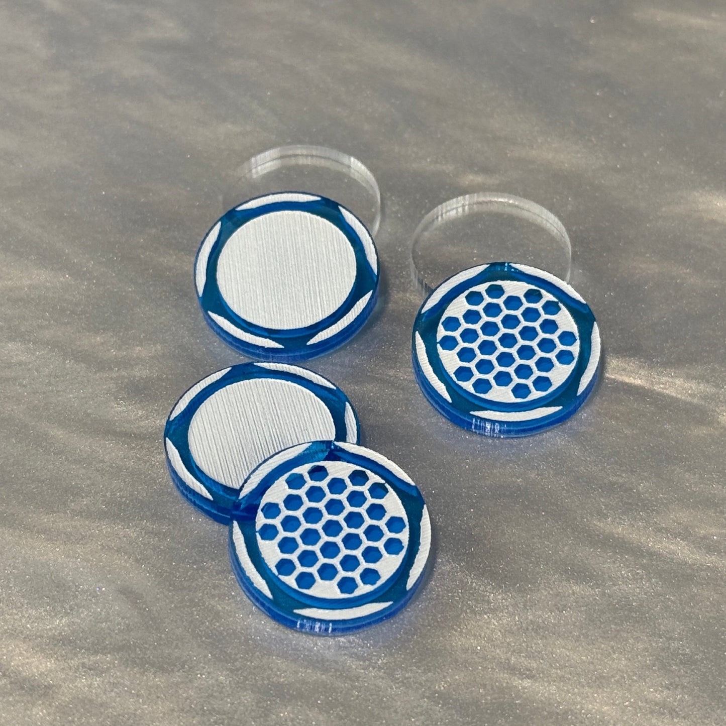 Shield Tokens - set of 4