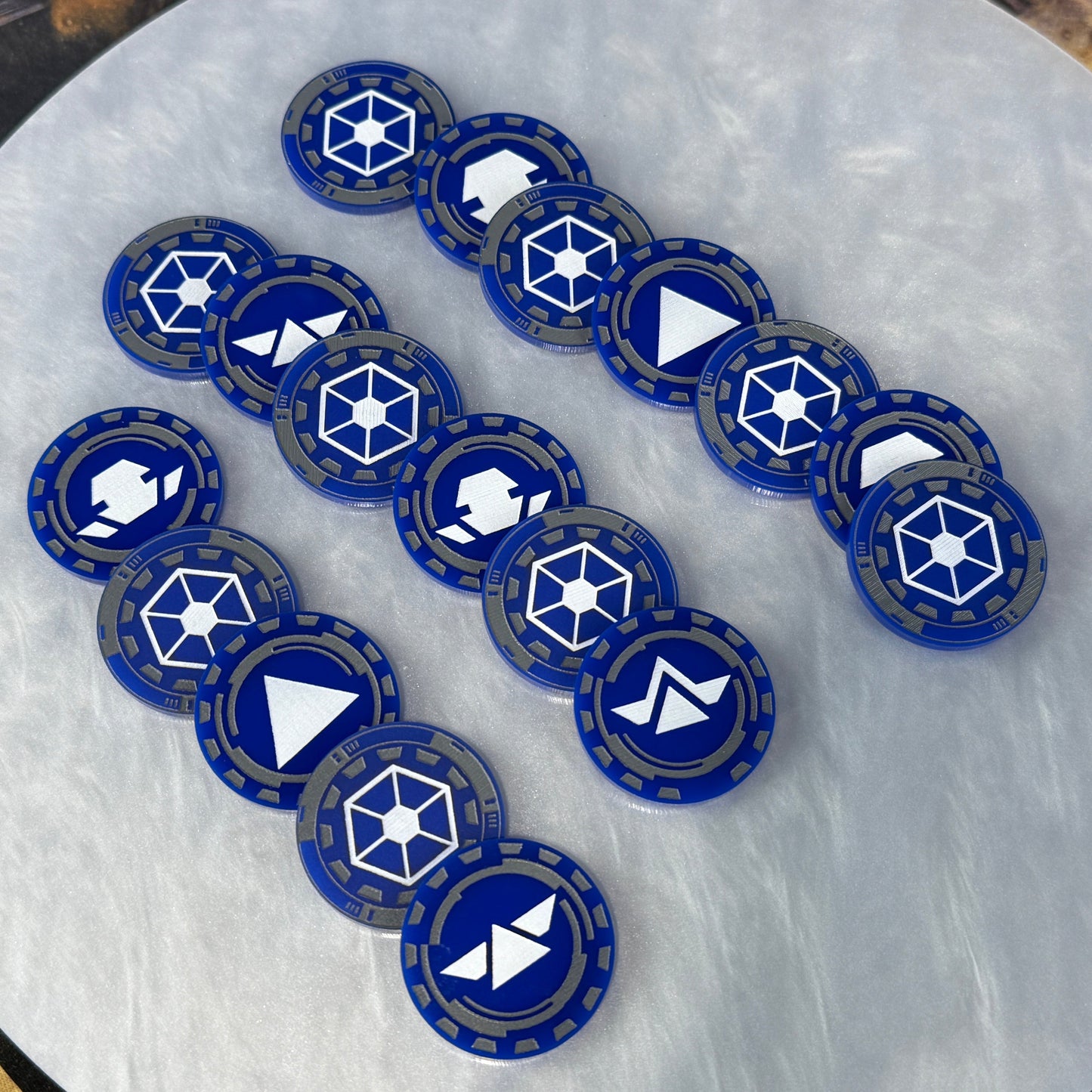 Order Tokens - set of 24