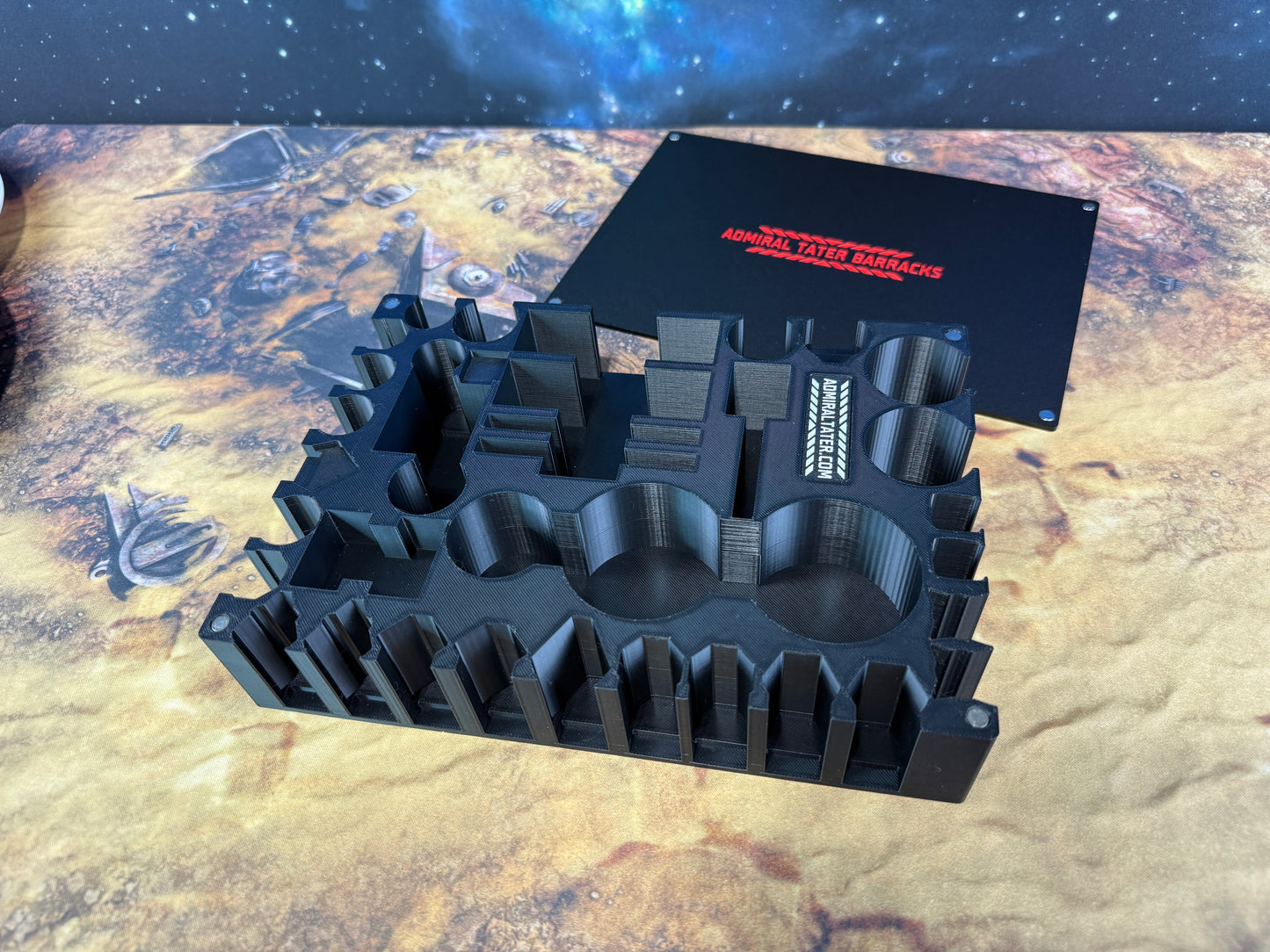 Admiral Tater Barracks for Token Storage