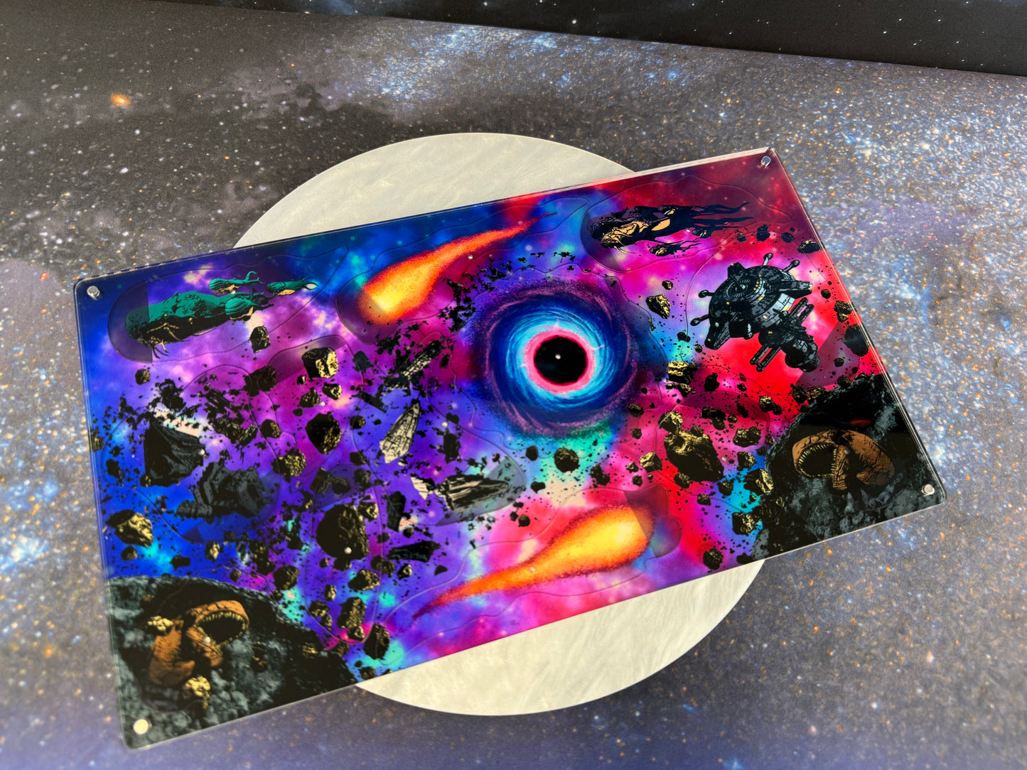 Premium Custom Designed Obstacle mural with Tray