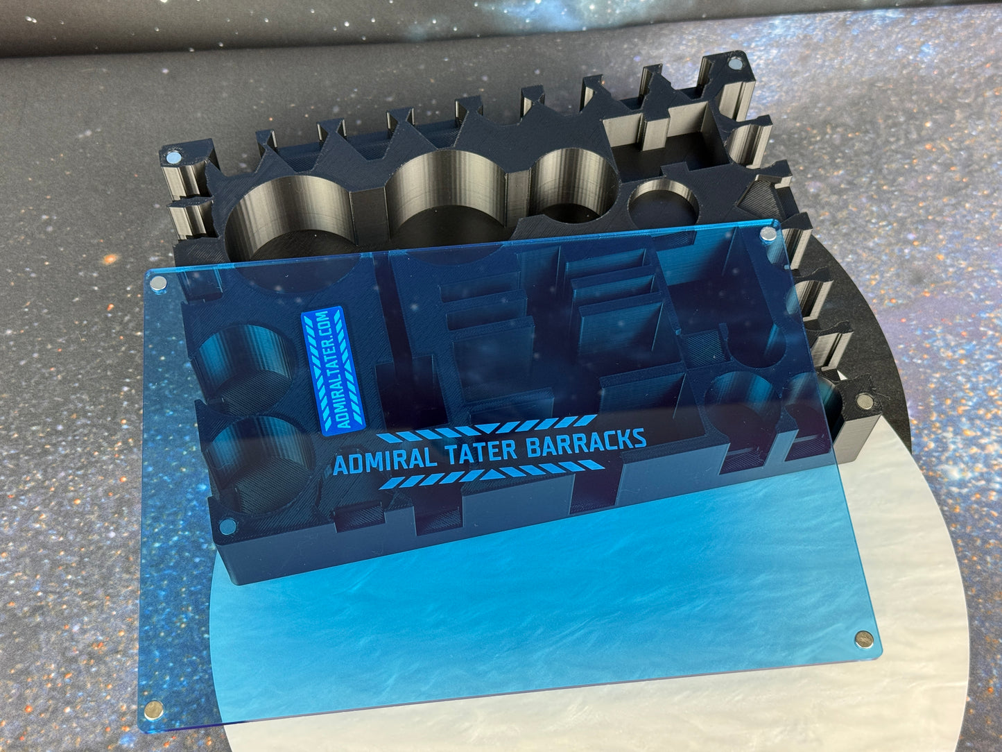 Admiral Tater Barracks for Token Storage