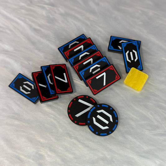 Round & Score Tracking Tokens Set