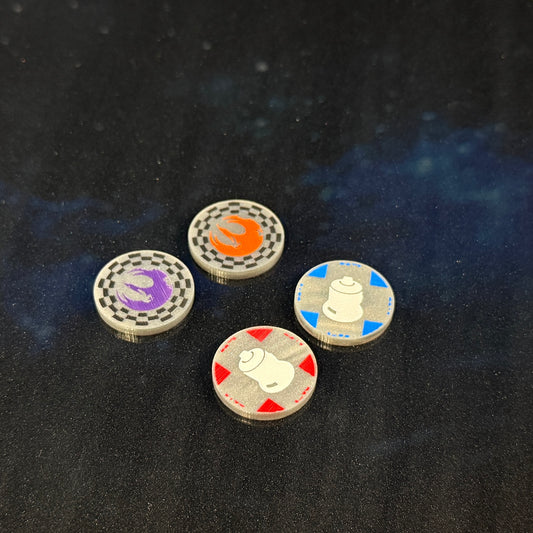 Graffiti and Thermal Charge Token Set