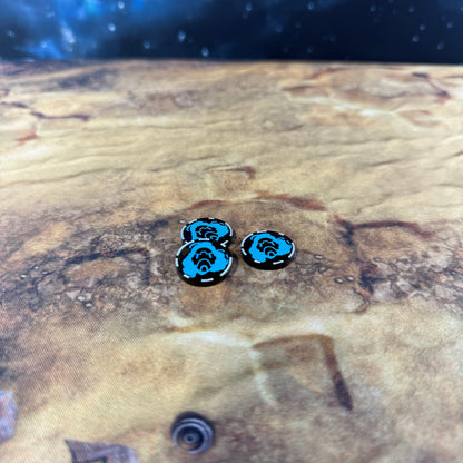 Smoke Tokens - set of 3