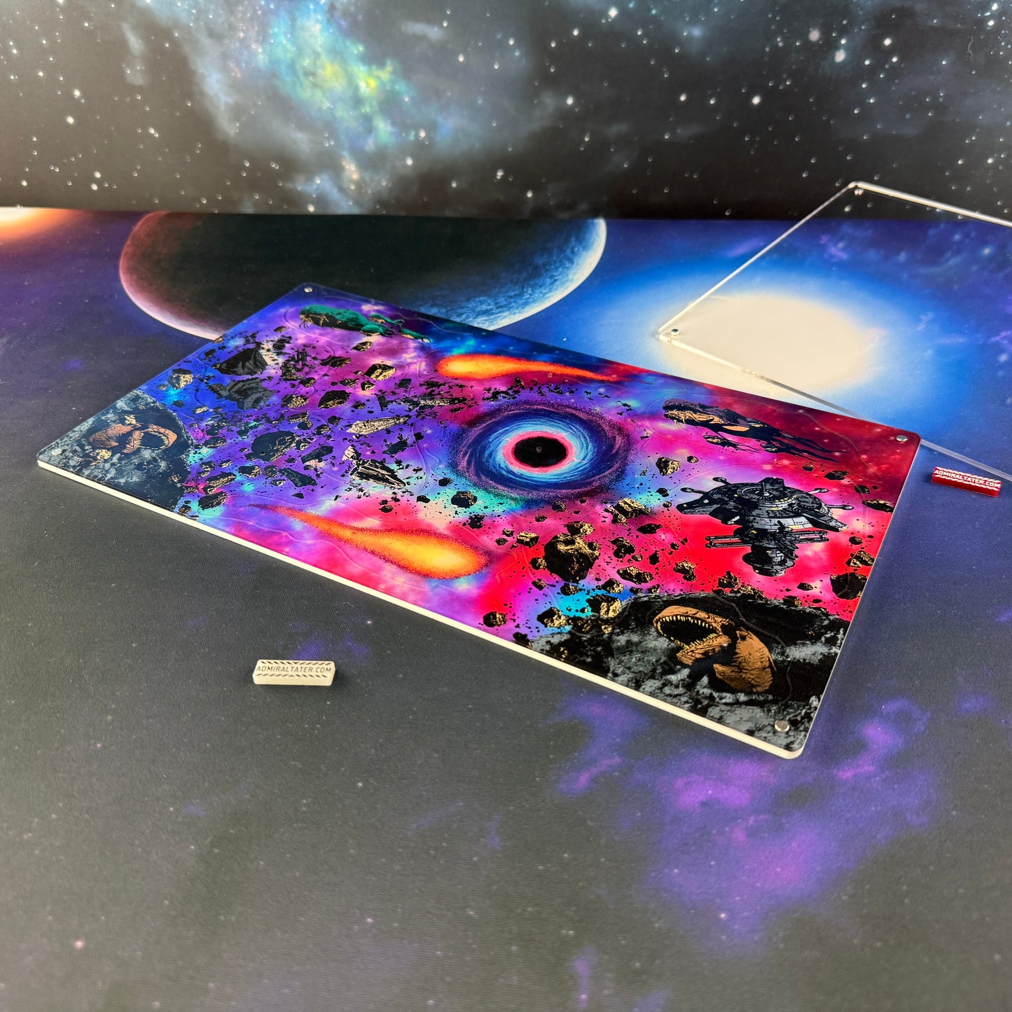 Premium Custom Designed Obstacle mural with Tray