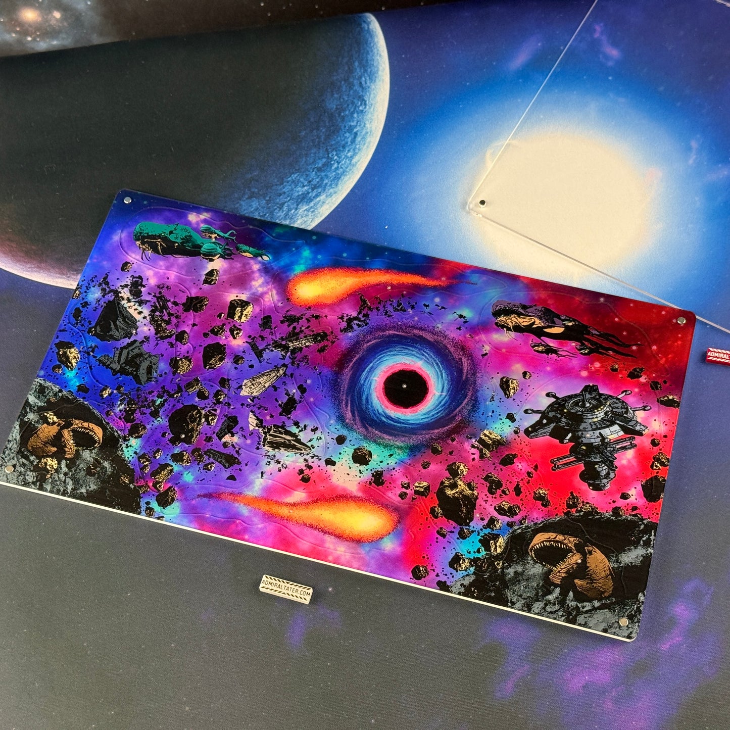 Premium Custom Designed Obstacle mural with Tray