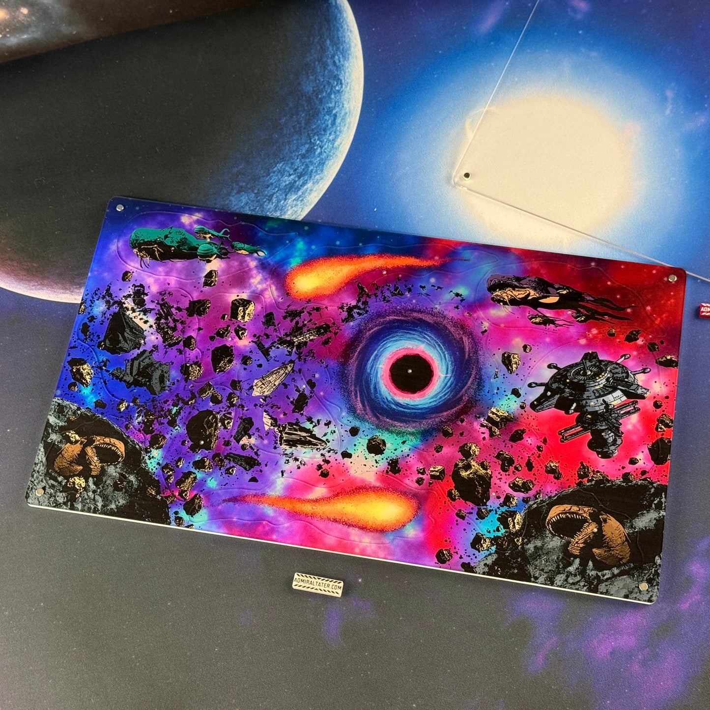 Premium Custom Designed Obstacle mural with Tray