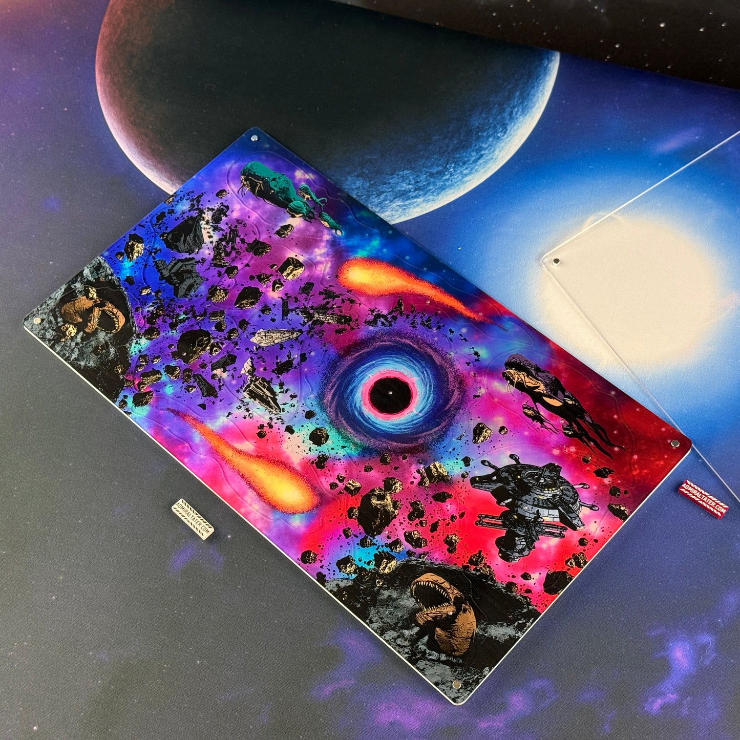 Premium Custom Designed Obstacle mural with Tray
