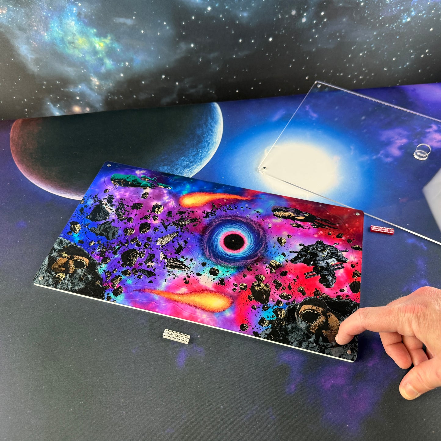 Premium Custom Designed Obstacle mural with Tray