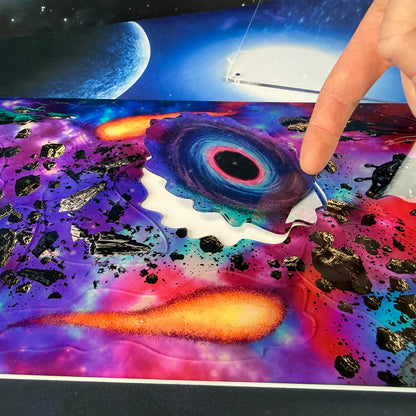 Premium Custom Designed Obstacle mural with Tray