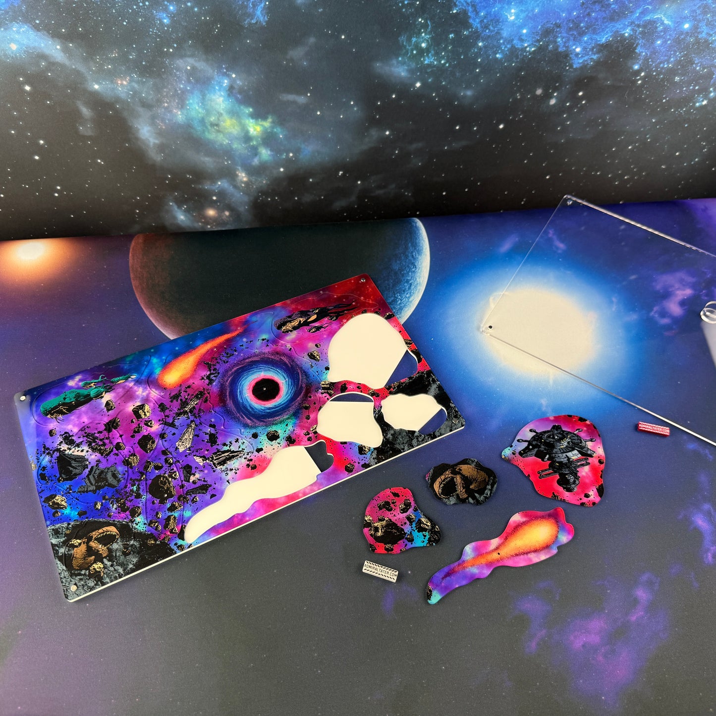 Premium Custom Designed Obstacle mural with Tray