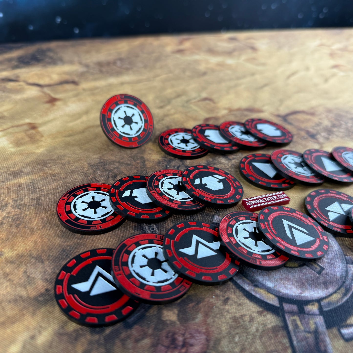 Order Tokens - CUSTOM set of 24