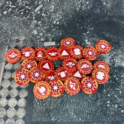Order Tokens - CUSTOM set of 24