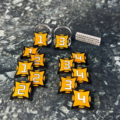 Wound Tokens - set of 12
