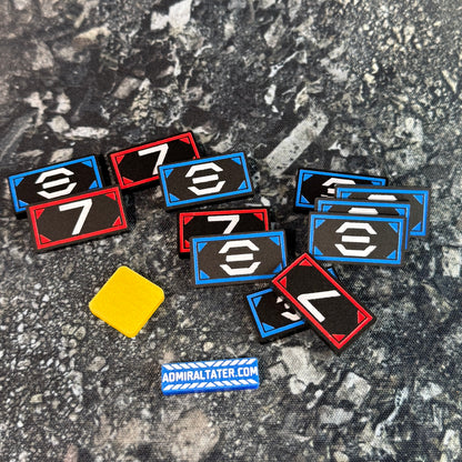 Round & Score Tracking Tokens Set