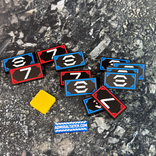 Round & Score Tracking Tokens Set