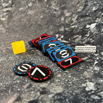Round & Score Tracking Tokens Set