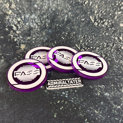 Pass Tokens - set of 4