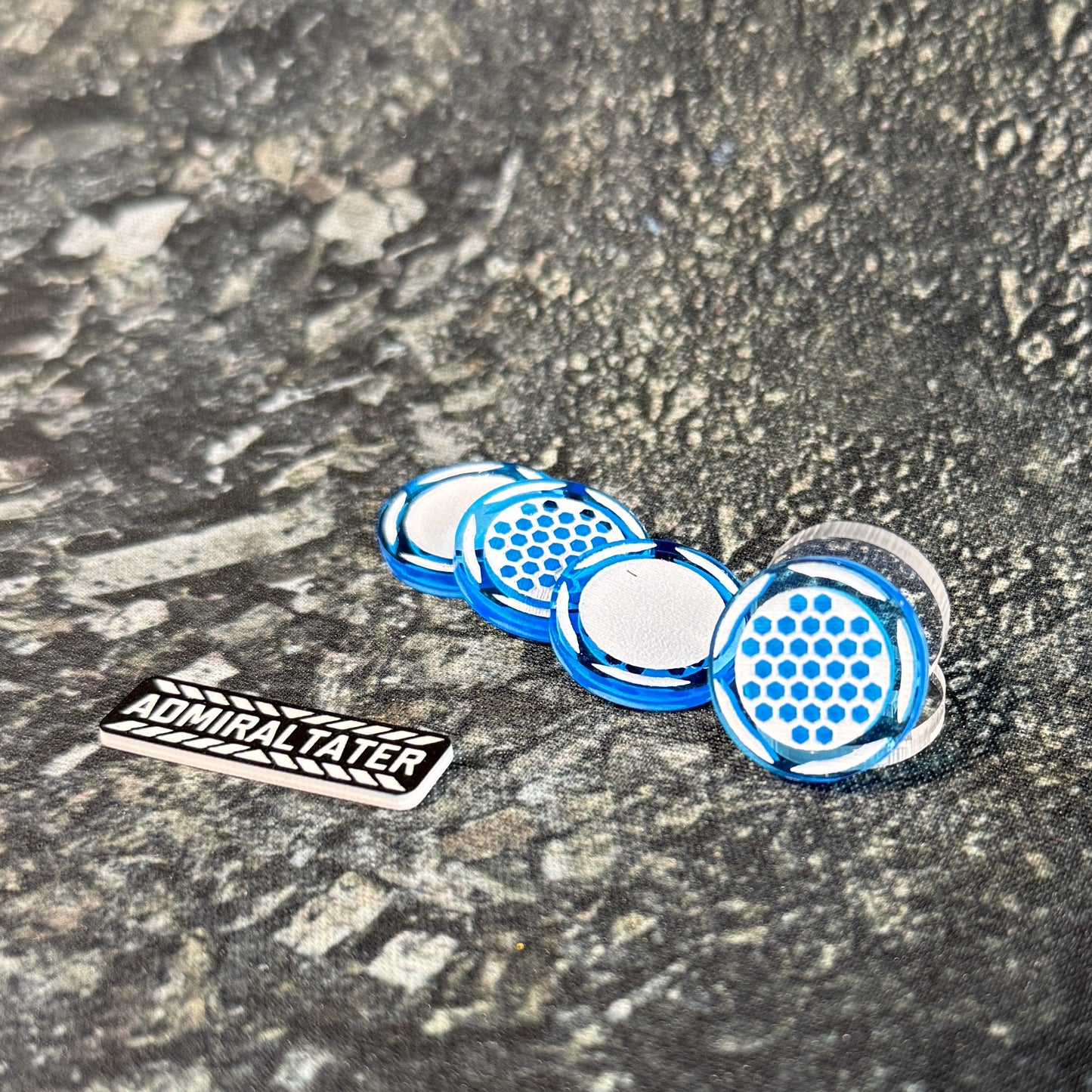 Shield Tokens - set of 4