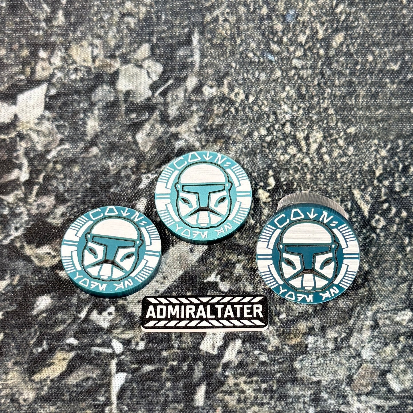 Commando Tokens - set of 3
