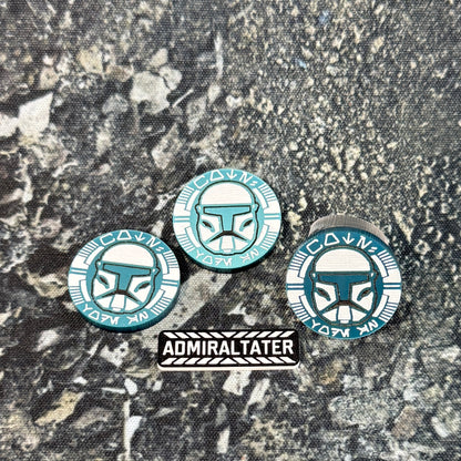 Commando Tokens - set of 3