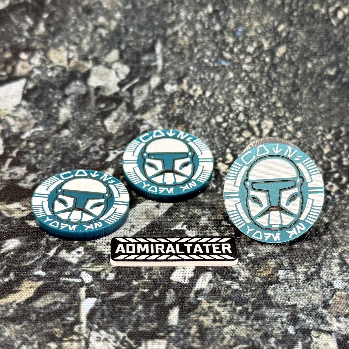 Commando Tokens - set of 3